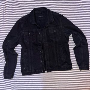 John Varvatos U.S.A. Black Jean jacket.